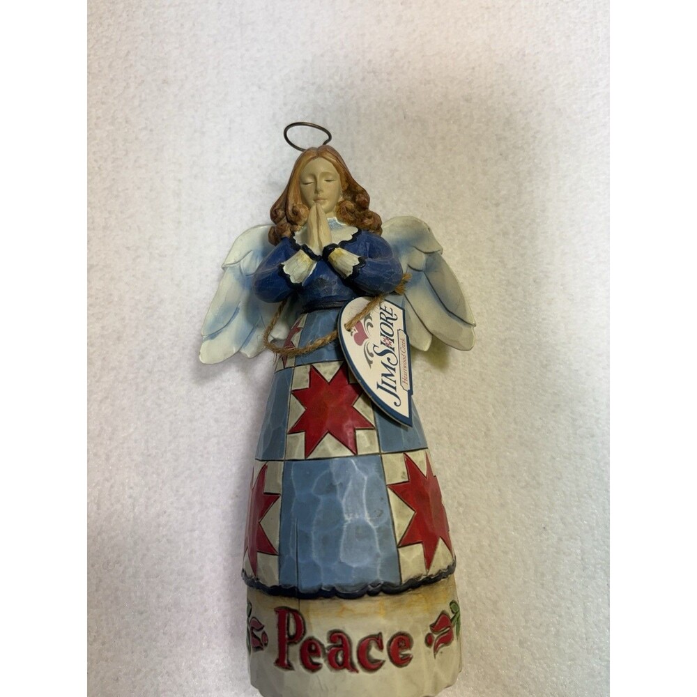 2008 JIM SHORE Enesco Quiet Peace Angel Figurine Praying 4010530